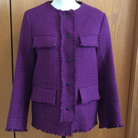 Rag & Bone Chelsea Tweed Jacket Sz- M - Picture 1 of 5
